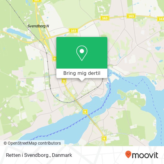 Retten i Svendborg. kort