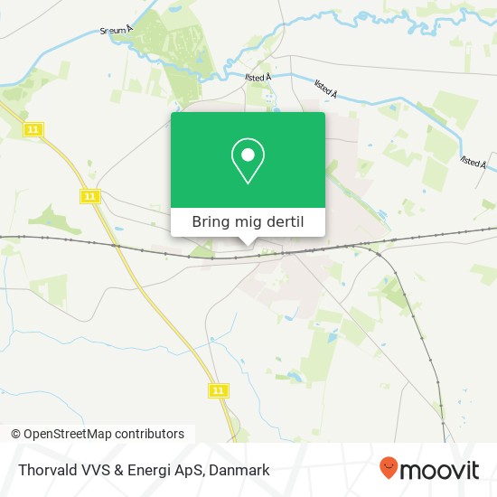 Thorvald VVS & Energi ApS kort