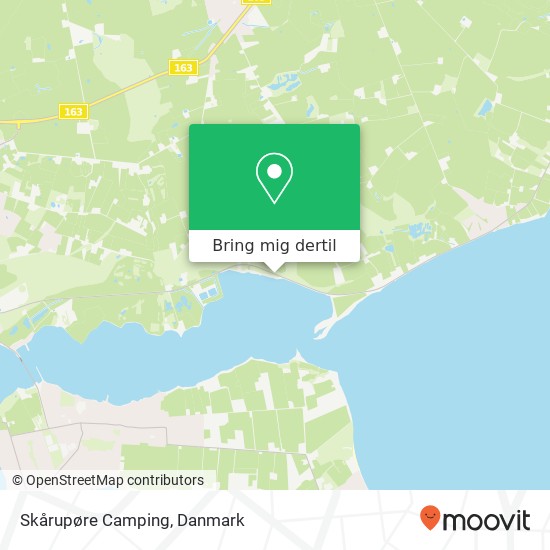 Skårupøre Camping kort