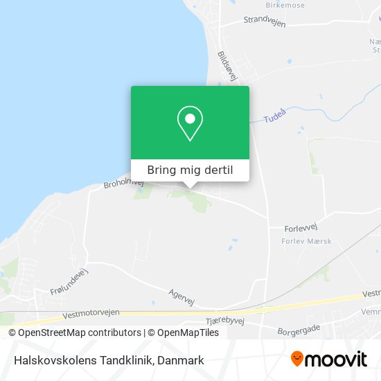 Halskovskolens Tandklinik kort