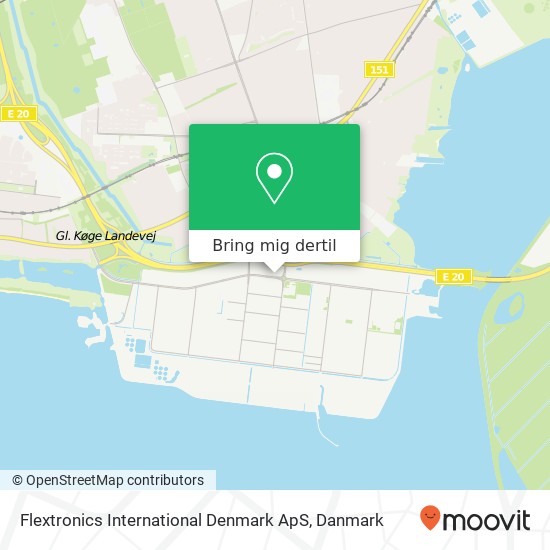 Flextronics International Denmark ApS kort