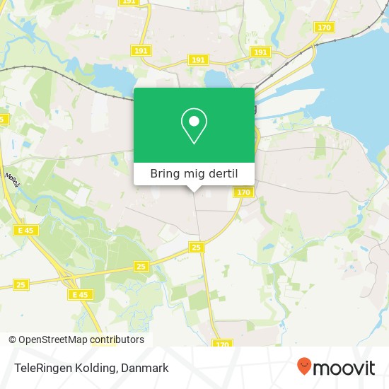 TeleRingen Kolding kort