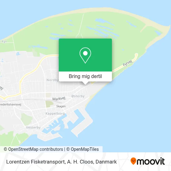 Lorentzen Fisketransport, A. H. Cloos kort