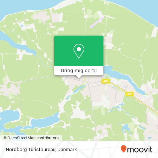 Nordborg Turistbureau kort