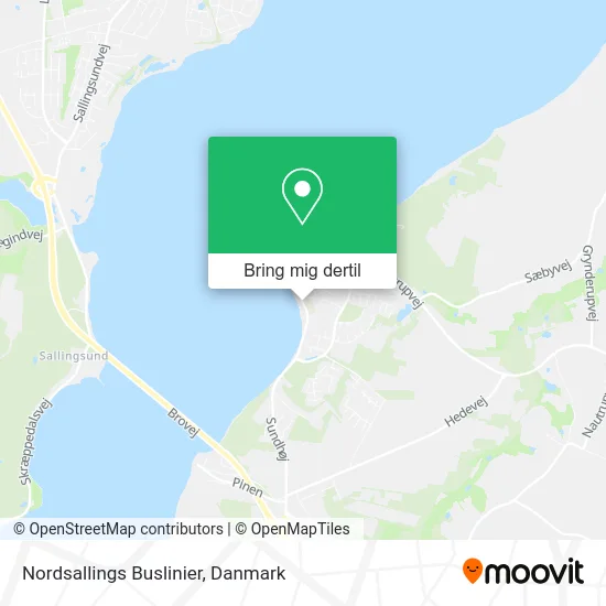 Nordsallings Buslinier kort