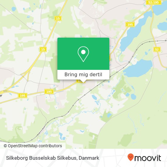 Silkeborg Busselskab Silkebus kort