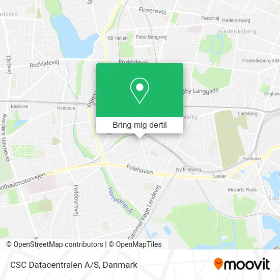 CSC Datacentralen A/S kort