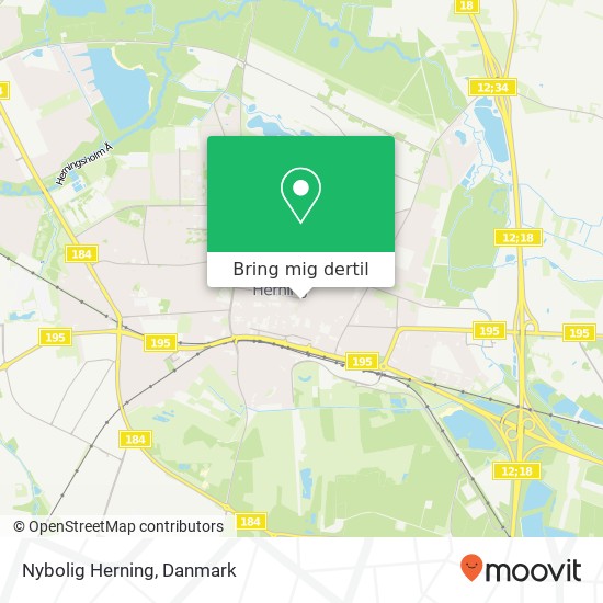 Nybolig Herning kort