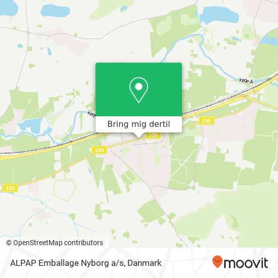 ALPAP Emballage Nyborg a/s kort