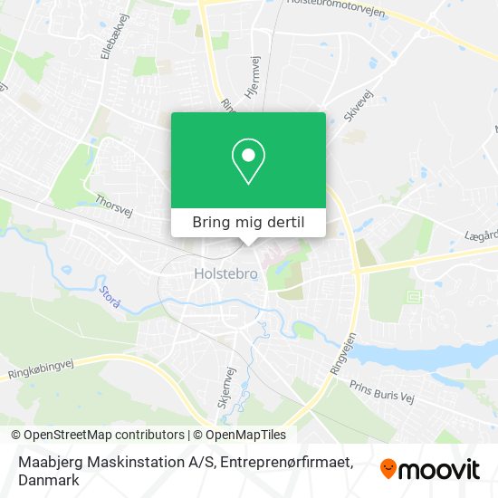 Maabjerg Maskinstation A / S, Entreprenørfirmaet kort