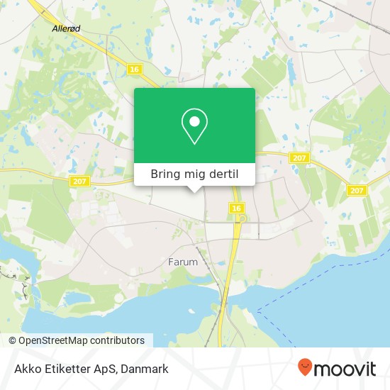 Akko Etiketter ApS kort