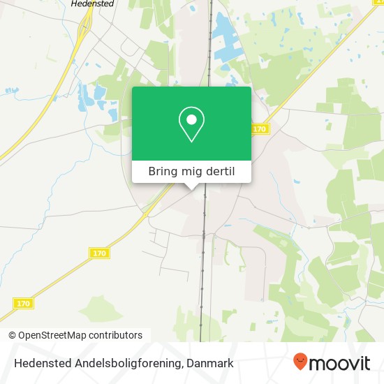 Hedensted Andelsboligforening kort