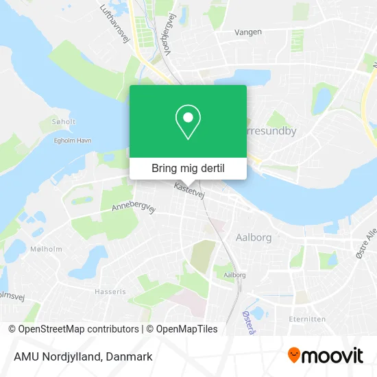 AMU Nordjylland kort