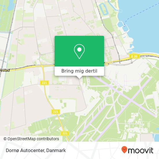 Dornø Autocenter kort