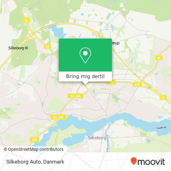 Silkeborg Auto kort