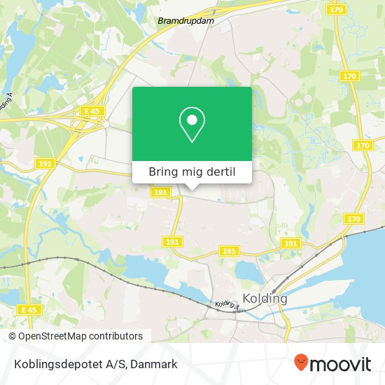 Koblingsdepotet A/S kort