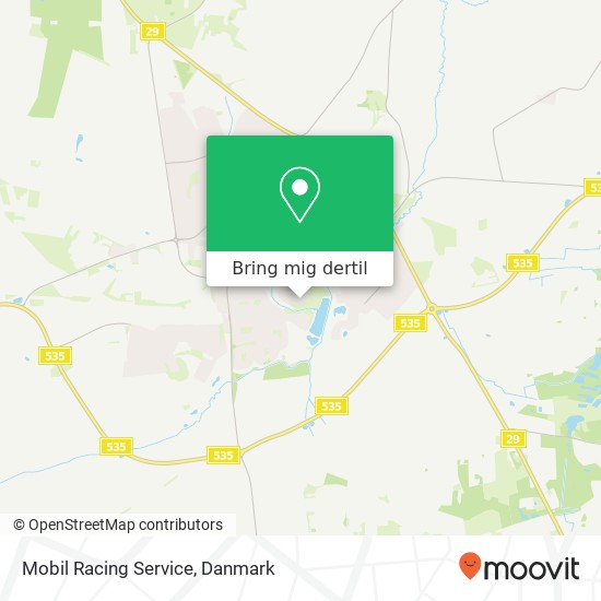 Mobil Racing Service kort