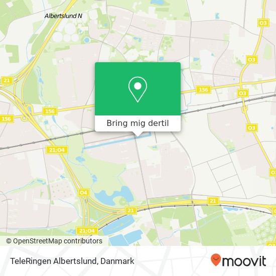 TeleRingen Albertslund kort