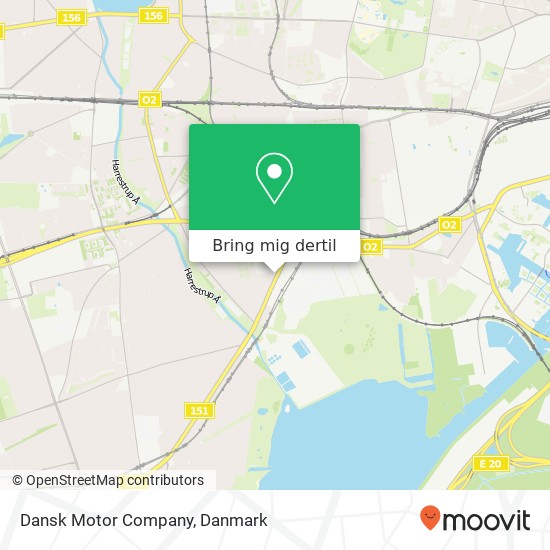 Dansk Motor Company kort