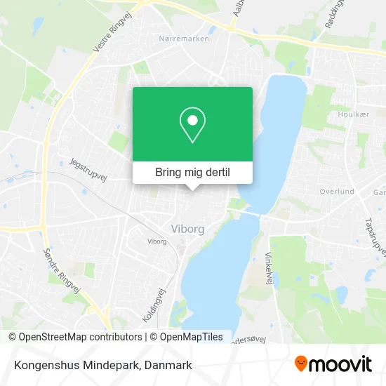 Kongenshus Mindepark kort