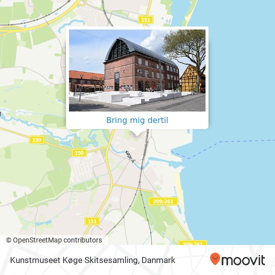 Kunstmuseet Køge Skitsesamling kort