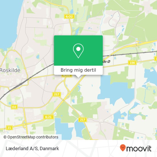 Læderland A/S kort