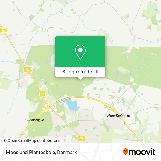 Moeslund Planteskole kort