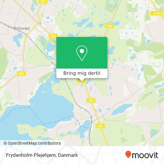 Frydenholm Plejehjem kort