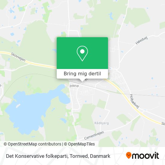 Det Konservative folkeparti, Tornved kort