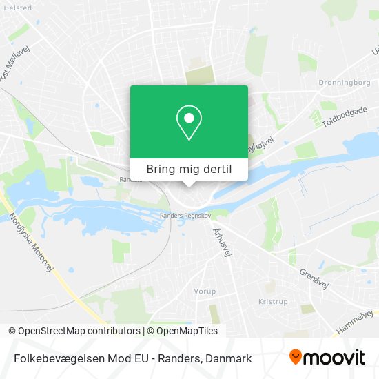 Folkebevægelsen Mod EU - Randers kort