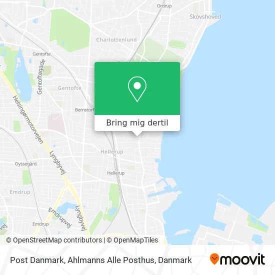 Post Danmark, Ahlmanns Alle Posthus kort