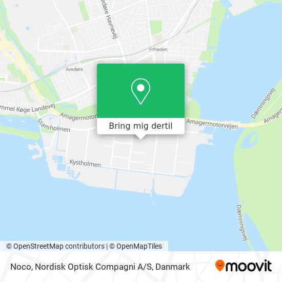 Noco, Nordisk Optisk Compagni A / S kort