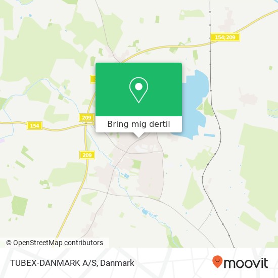 TUBEX-DANMARK A/S kort