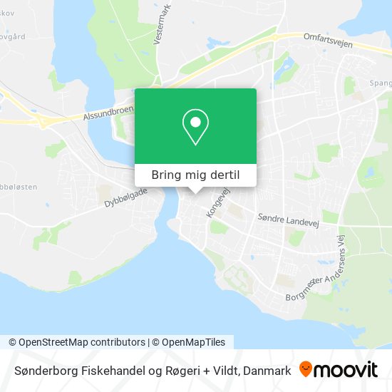 Sønderborg Fiskehandel og Røgeri + Vildt kort