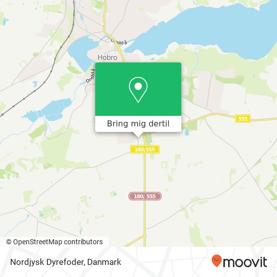 Nordjysk Dyrefoder kort