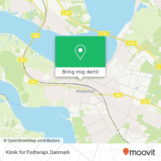 Klinik for Fodterapi kort