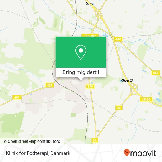 Klinik for Fodterapi kort