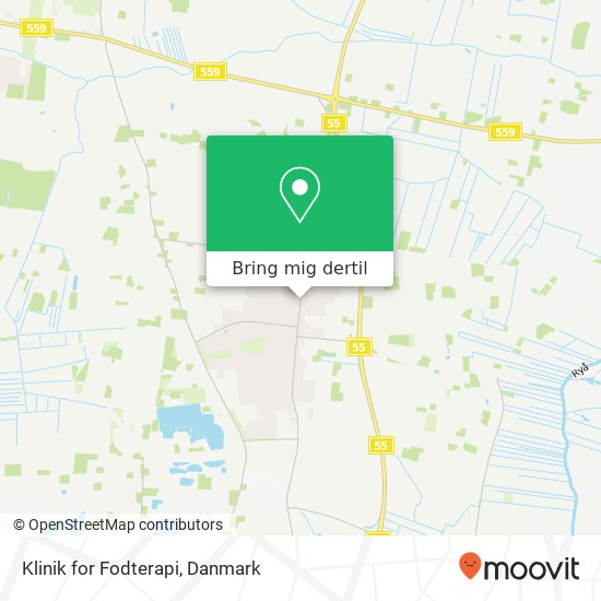 Klinik for Fodterapi kort