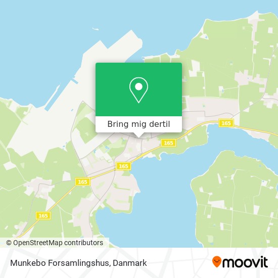 Munkebo Forsamlingshus kort