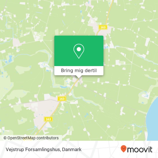 Vejstrup Forsamlingshus kort