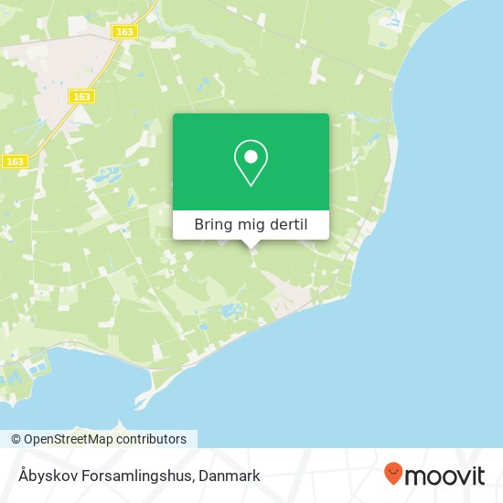 Åbyskov Forsamlingshus kort