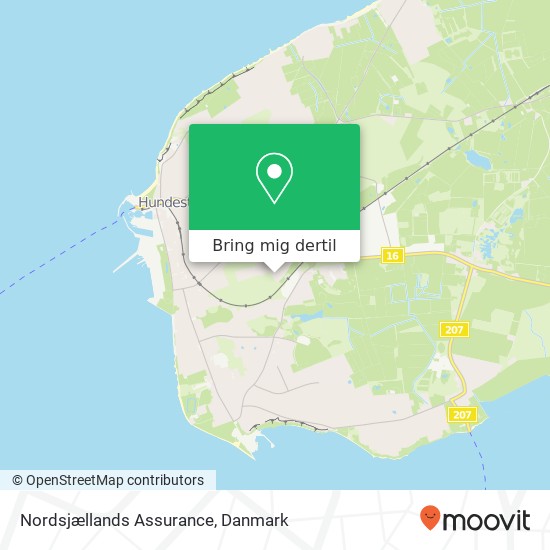 Nordsjællands Assurance kort