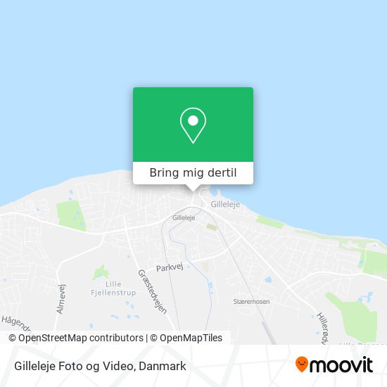 Gilleleje Foto og Video kort