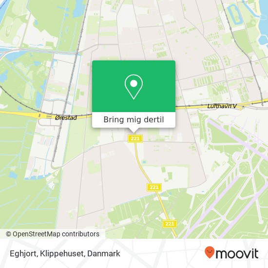 Eghjort, Klippehuset kort