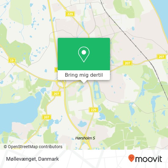 Møllevænget kort