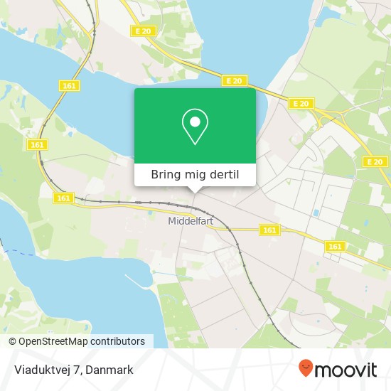 Viaduktvej 7 kort