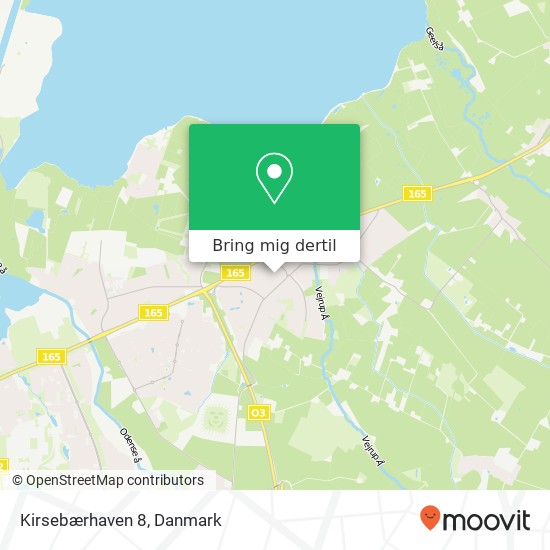 Kirsebærhaven 8 kort