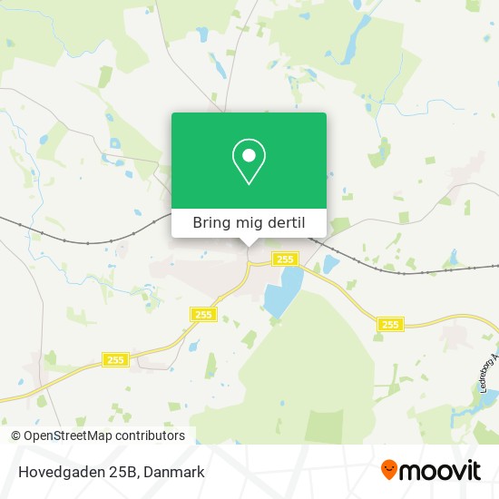 Hovedgaden 25B kort