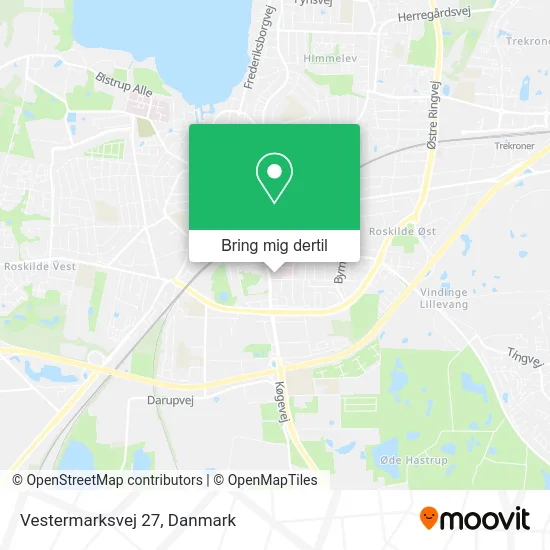 Vestermarksvej 27 kort