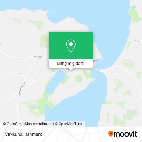 Virksund kort
